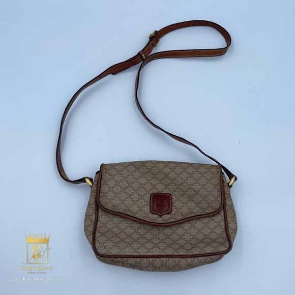 CELINE TRIOMPHE VINTAGE CROSSBODY BAG - Picture 3 of 9